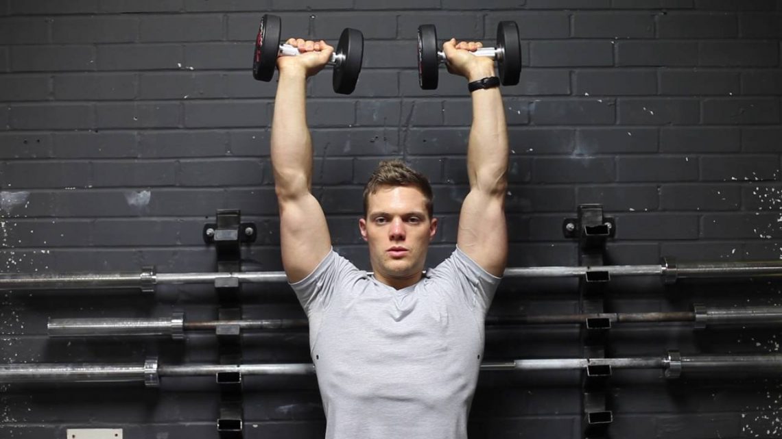 Strengthen Your Shoulders With Dumbbell Front Raises Barbell Front Raise