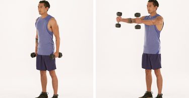 The Correct Form of the Front Delt Raise