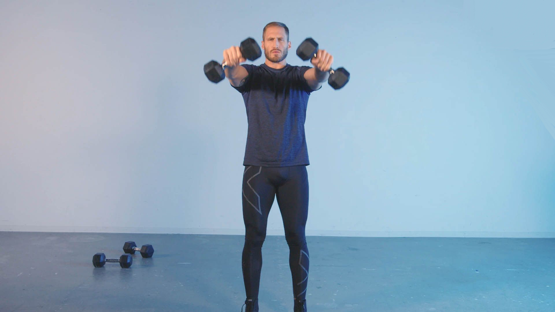 A Beginner's Guide To The Forward Raise Barbell Front Raise