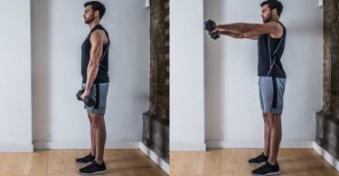 How to Perform a Front Shoulder Raise