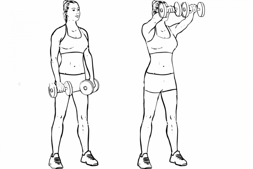 How to Perform Front Raise Dumbbells Correctly